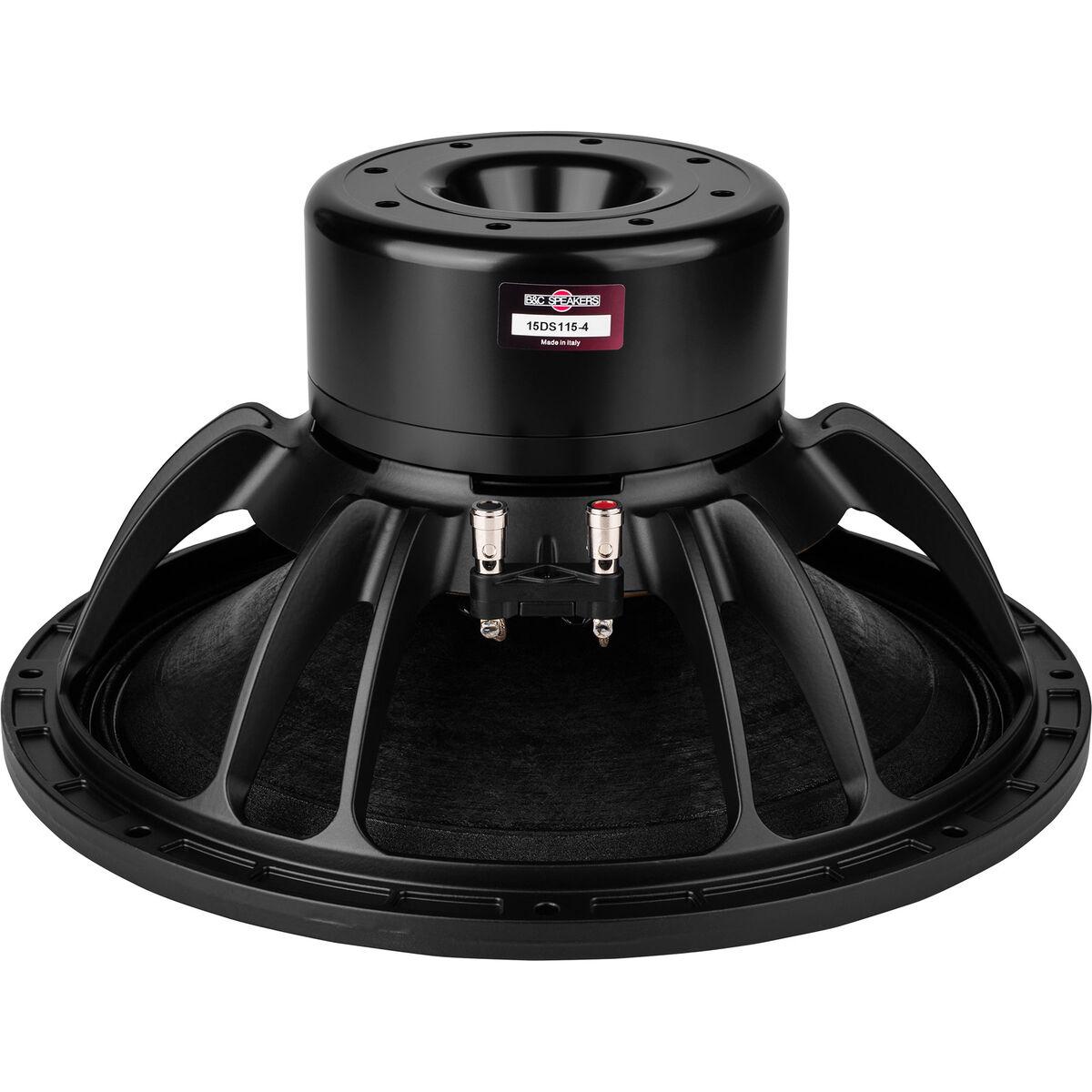 B&C 15DS115-4 15" Neodymium Subwoofer 4 Ohm